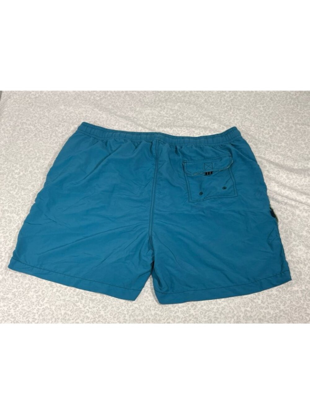 Tommy Bahama Relax Swim Trunks Mens XL Blue Elastic Waist Shorts Marlin Logo - Picture 11 of 12